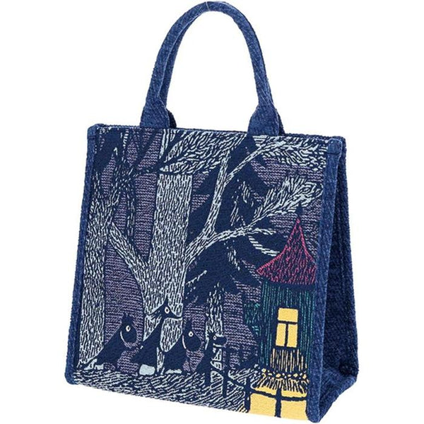 Marushin MOOMIN Mini Bag – “Light in the Forest” – EVA Coated Gobelin Weave