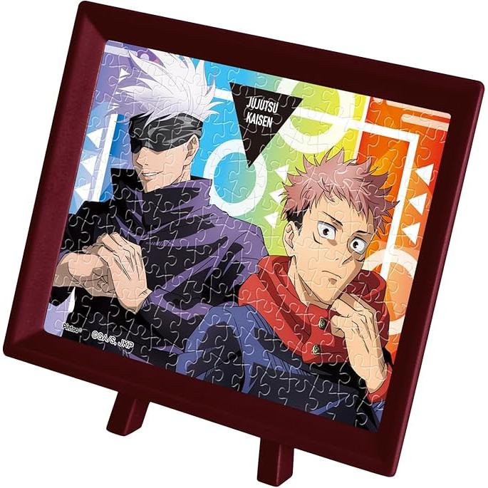 Ensky Jujutsu Kaisen Yuji Itadori & Satoru Gojo Mini Jigsaw Puzzle – 150 Pieces (7.6 × 10.2 cm)