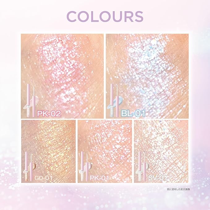 Daisy Doll by Mary Quant Glitter Eye Color – Sparkling Glitter [Alcohol-free]