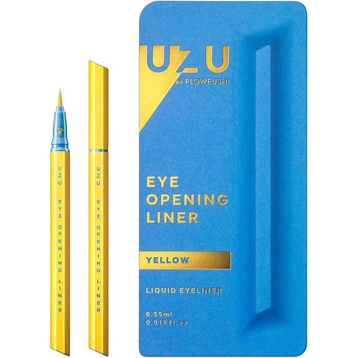 UZU by Flowfushi Color Eye Opening Liner – Hypoallergenic, Alcohol-Free, Hot Water Removable [Alcohol-free]