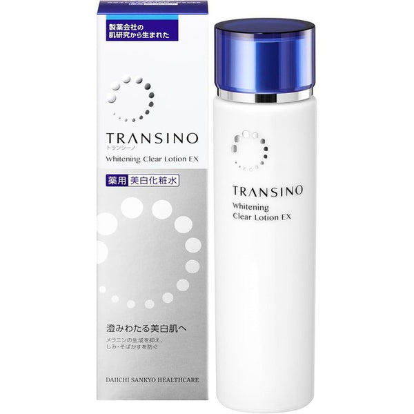 Transino Medicated Whitening Clear Lotion - *Dermo cosmetic* Whitening facial lotion with tranexamic acid against discoloration 150ml [With alcohol]