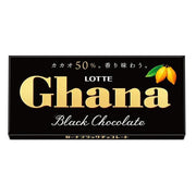 Lotte Ghana Black Chocolate (50g): A Bold and Smooth Dark Chocolate Experience