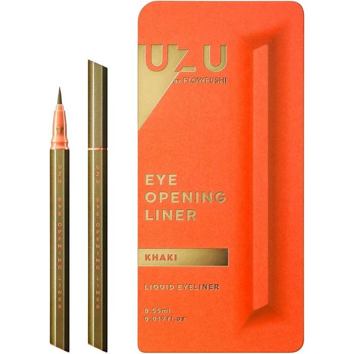 UZU by Flowfushi Color Eye Opening Liner – Hypoallergenic, Alcohol-Free, Hot Water Removable [Alcohol-free]