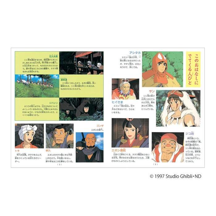 Princess Mononoke vol. 1 (Tokuma Anime Picture Book)