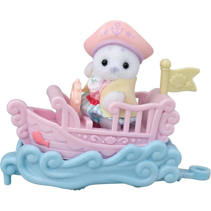 Sylvanian Families Amusement Park Ride Set - Boat & Dolphin