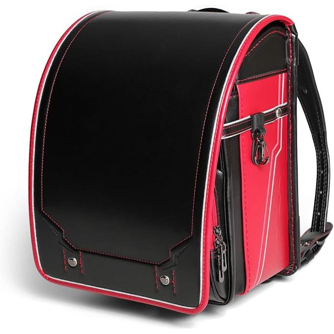 Mochila Escolar Randoseru Amant STYLISH CARBON para Niños – 15L, Ligera