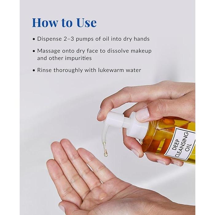 DHC Deep Cleansing Oil 200ml – Award-Winning Makeup Remover with Virgin Olive Oil [Alcohol-free]