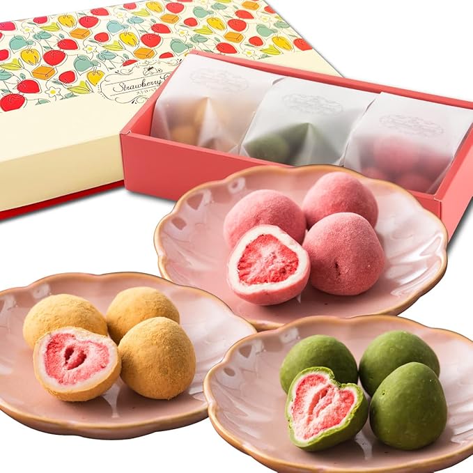 Luxurious Strawberry in Chocolate – Set of 3 Flavors | Perfect Gift for Any Occasion
