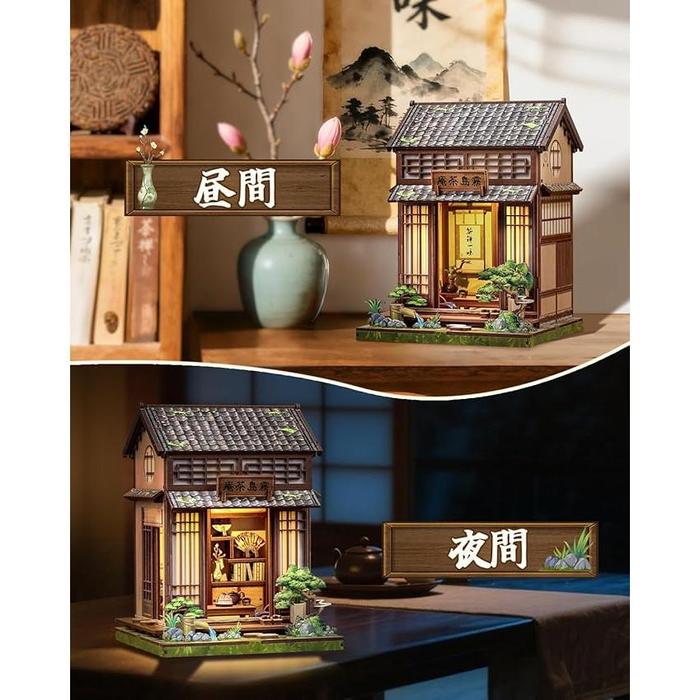 DIY BookNook Series – Japanese Themed 3D Wooden Miniature Kits