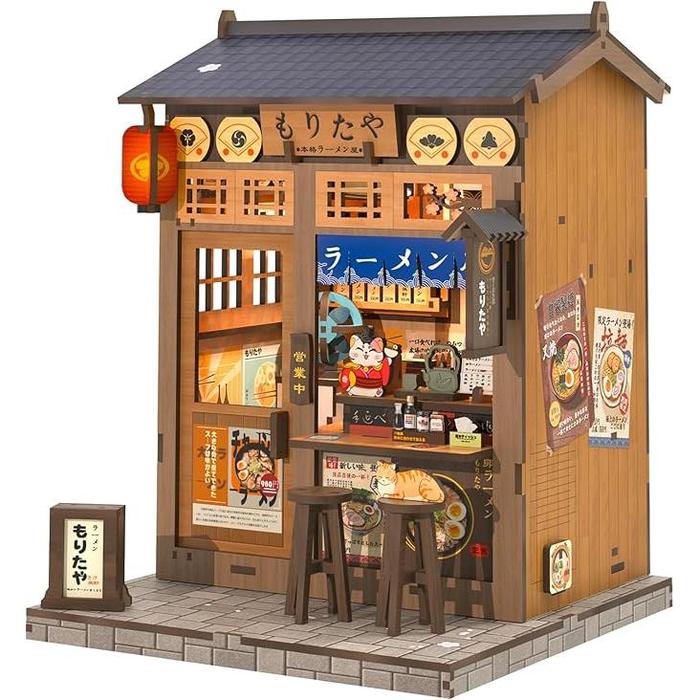 DIY BookNook Series – Japanese Themed 3D Wooden Miniature Kits