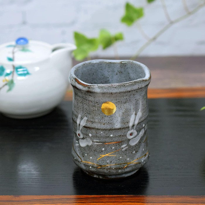 Waza no Kura Stylish Kutani-yaki Yunomi Teacup – Hane Usagi Design