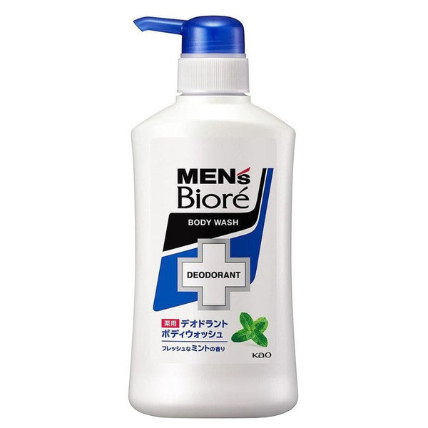 FOR MEN - DERMO KOSMETYK - Chłodzący żel pod prysznic z efektem antyperspirantu (Men's Biore Deodorant Body Wash) 440ml [Bez alkoholu]