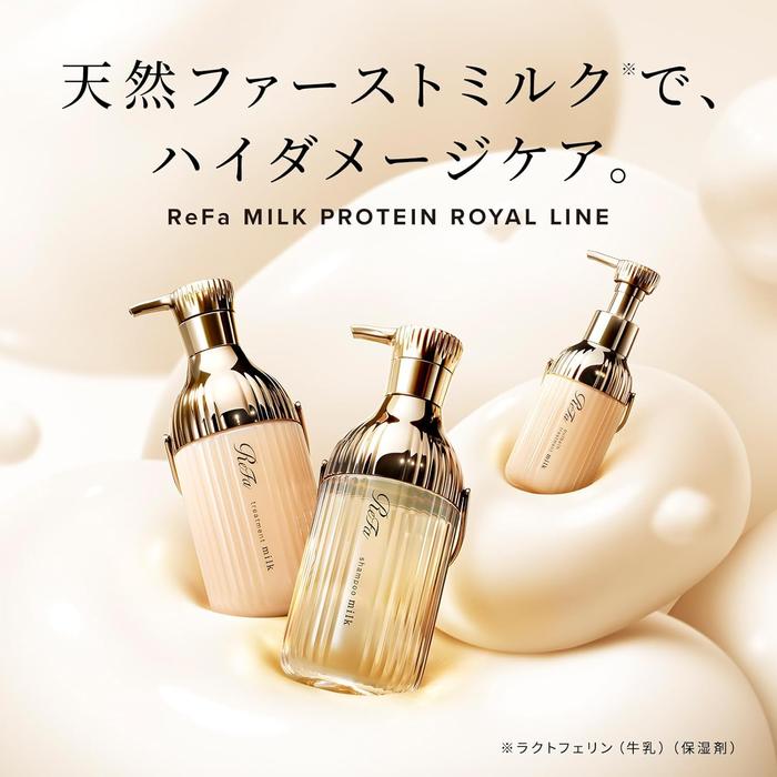 ReFa MILK PROTEIN TREATMENT ROYAL – Intensive Repair & Conditioning Hair Treatment (500 g)(No Alcohol)