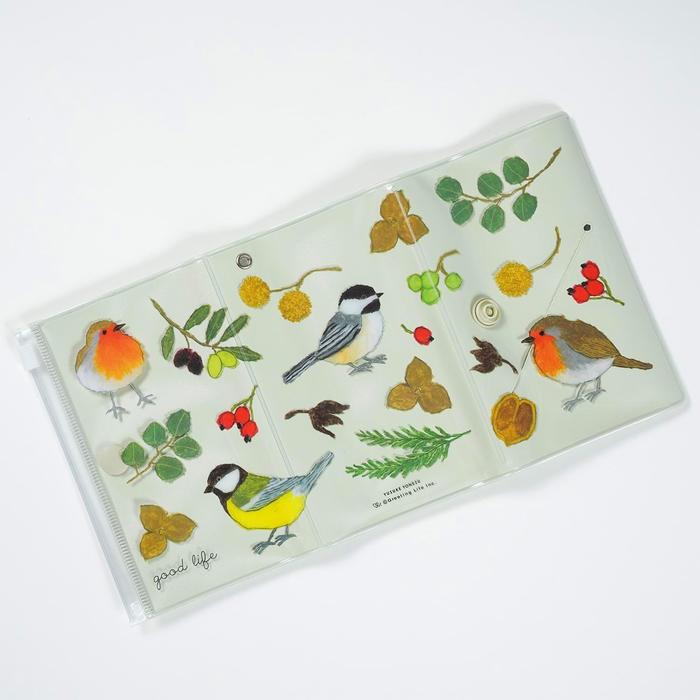 Greeting Life × Yusuke Yonezu “Chimachima” Multi Pouch – Bird Design