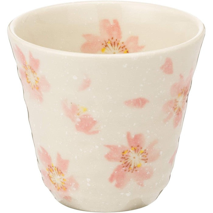 Mino-yaki Pink Yunomi Teacup – Sakura no Mai Design