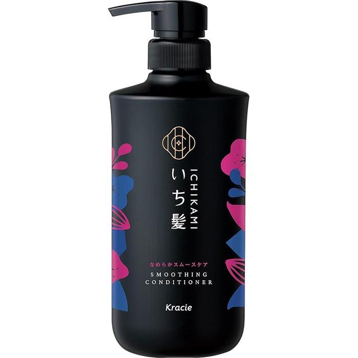 ICHIKAMI [Smooth Smooth Care] Conditioner Pump – For Silky, Damage-Free Hair 480g [With Alcohol]