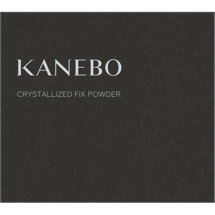 KANEBO Crystallized Fix Powder 01 Lucent – Translucent Pressed Setting Powder with Puff, 8.5g [Alcohol-free]