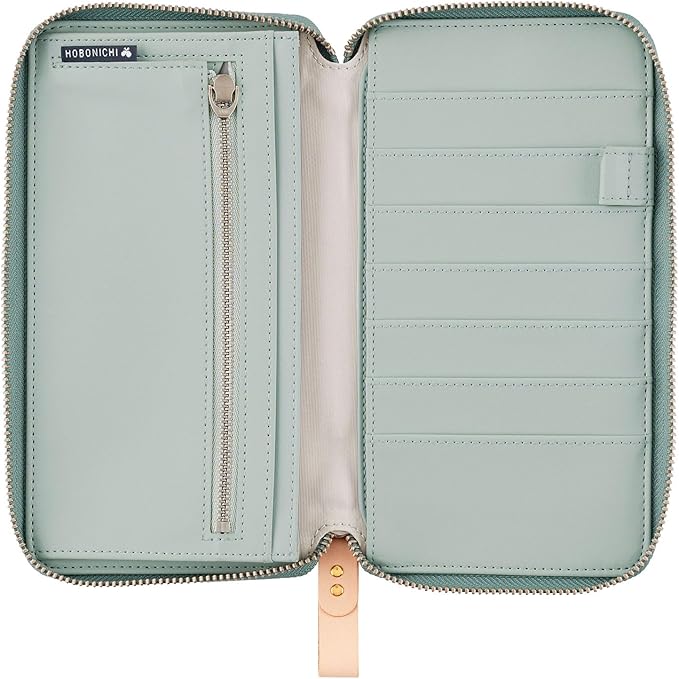 Hobonichi Weekly Planner B6 Cover – Mina Perhonen Light Berry (Green)