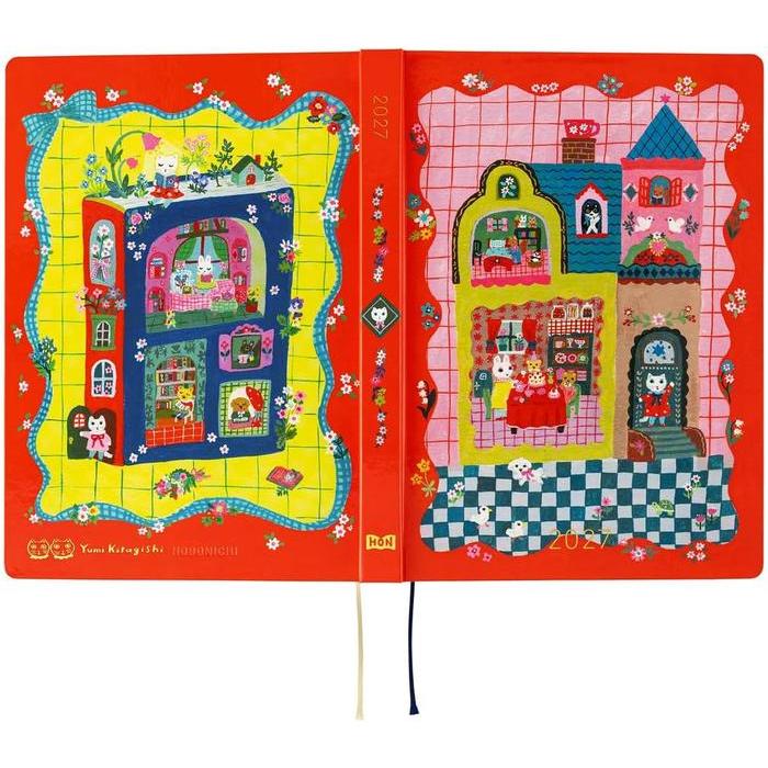 Hobonichi Techo 2027 HON A5 Japanese Edition – Daily Planner, 4 Designs