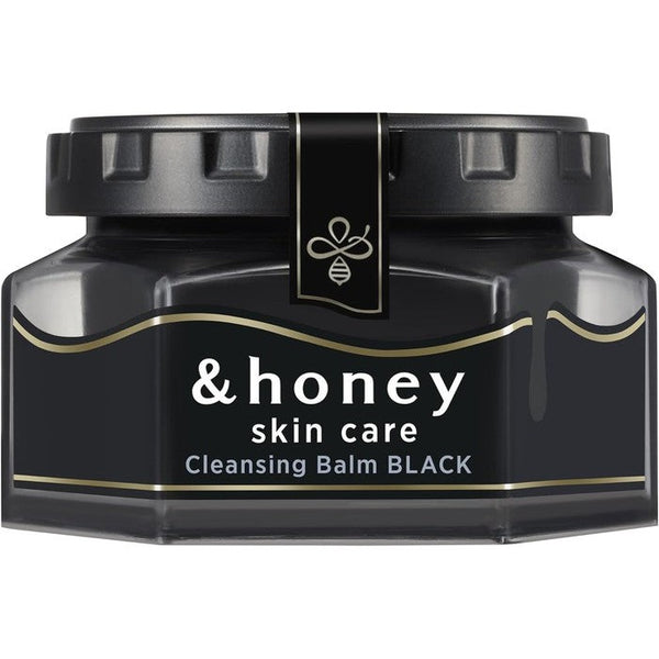 & Honey Cleansing Balm Black - Balm for removing blackheads and sebum from the face 90g [Alcohol-free]