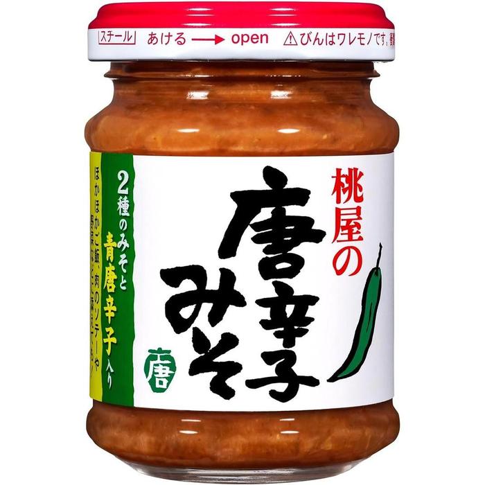 Momoya Chili Miso Rice Topping Spicy Miso Paste 100 g