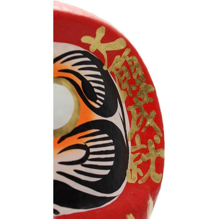 Takasaki Daruma Fuku Daruma No. 8 - Red "Safety of the Family and Fulfillment of Wishes"