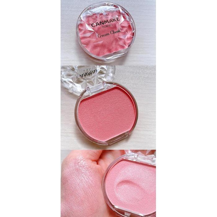 CANMAKE Cream Cheek Pearl Type – Dewy Cream Blush