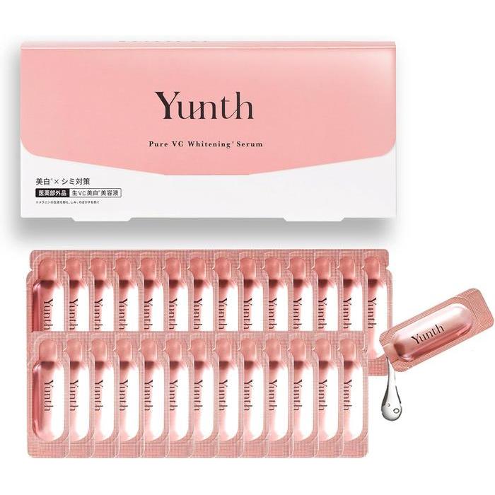COSME BESTSELLER-Yunth Fresh Vitamin C Boosting Serum 28 Days Pure Vitamin C Ampoule for Pores & Brightening (No Alcohol)