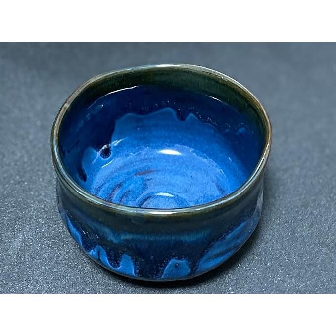 Ale-net Matcha Bowl, 4.7 × 3.1 in (12 × 8 cm), Namako Matcha Bowl, Mino Ware, Made in Japan