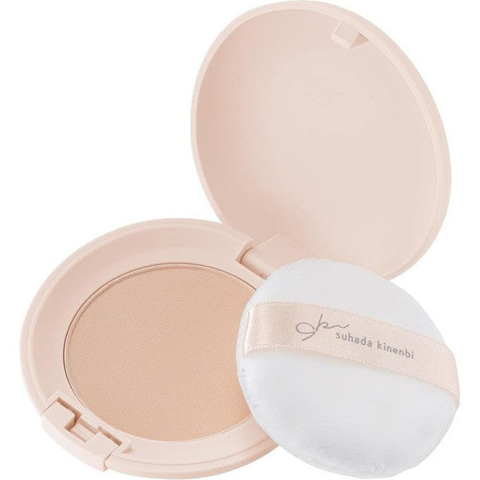 Suhada Kinenbi - Mattifying Serum Powder for All Skin Types (Color: 01 Nude Beige) 10g [Alcohol-Free]