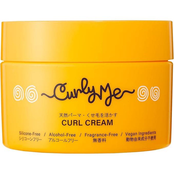 Curly Me Curl Cream – Unscented Cream for Curly Hair 180g [Alcohol-free]