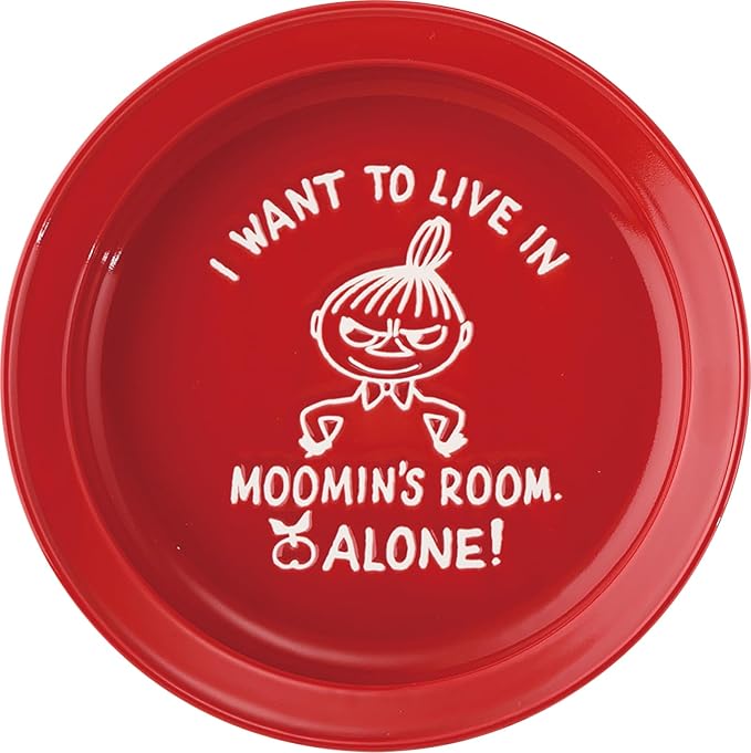Moomin Character Ceramic Curry Plate - Yamaka Japan