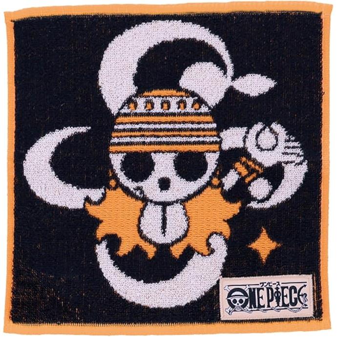 BANDAI One Piece Mini Towel – Pirate Flag Collection 25×25 cm