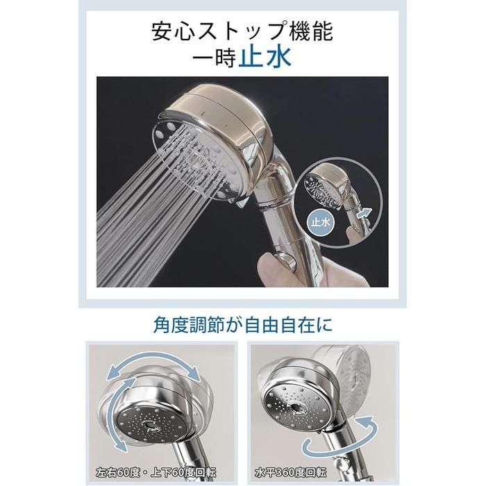[2025 New Release] TIKUNO Micro Nano Bubble Shower Head – Adjustable, Water-Saving, & High Cleaning Power