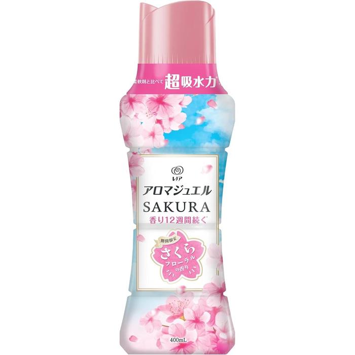 Lenor Aroma Jewel SAKURA Scent Booster Beads – Sakura Floral Fragrance 400 mL
