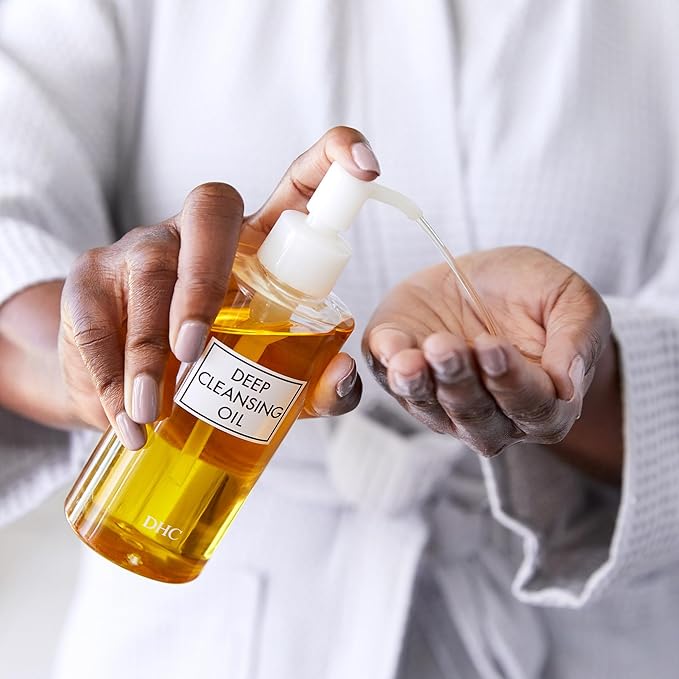 DHC Deep Cleansing Oil 200ml – Award-Winning Makeup Remover with Virgin Olive Oil [Alcohol-free]