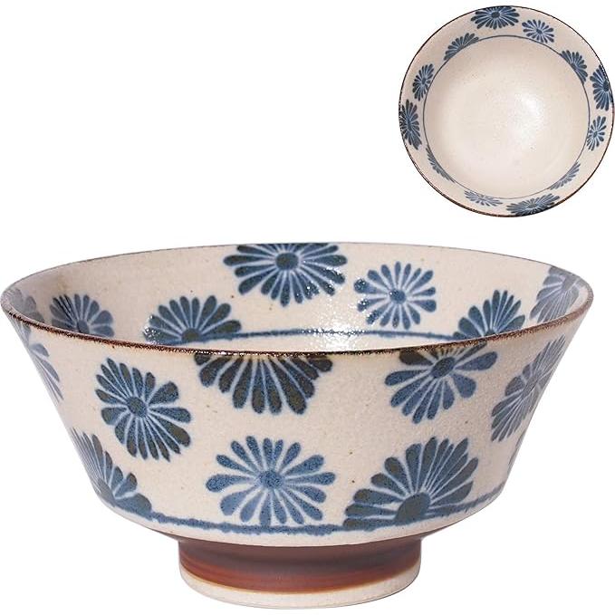 Mino Ware Southern Breeze Bowl 18 cm (4 Patterns Available)