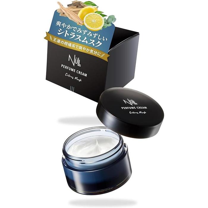 NULL Perfume Cream for Men 30 g – Solid Fragrance Body, Hand & Hair Balm [With alcohol]