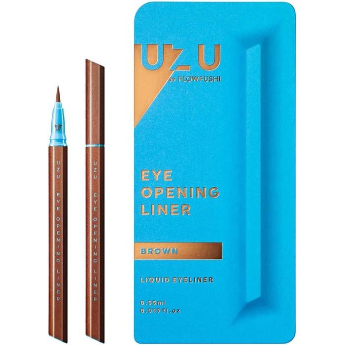 UZU by Flowfushi Color Eye Opening Liner – Hypoallergenic, Alcohol-Free, Hot Water Removable [Alcohol-free]