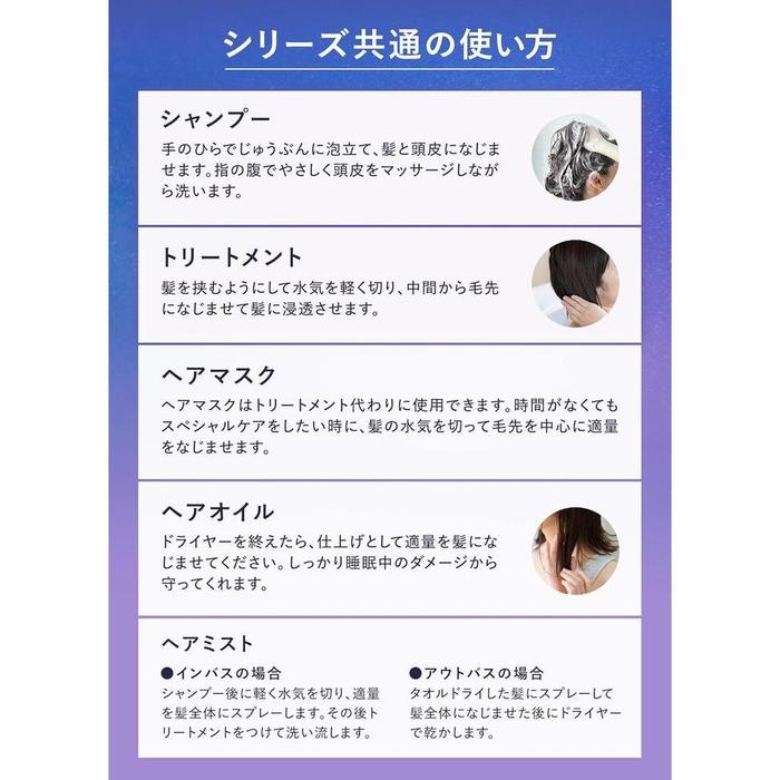 YOLU Deep Night Repair Hair Oil – Collagen Repair Hair Oil [Alcohol-free] 80ml