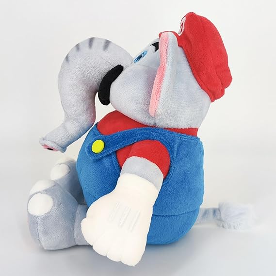 Super Mario Bros Wonder Elephant Mario Plush 9.5" Toy