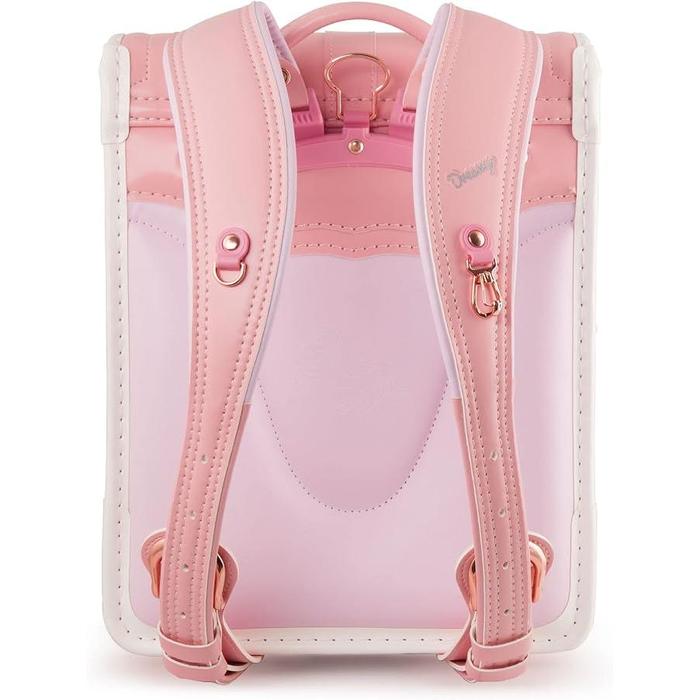 Coulomb Unicorn Japanese Randoseru School Backpack for Girls – Pearl Finish, A4 Compatible