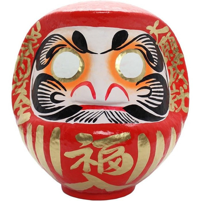 Takasaki Daruma Fuku Daruma No. 8 - Red "Safety of the Family and Fulfillment of Wishes"