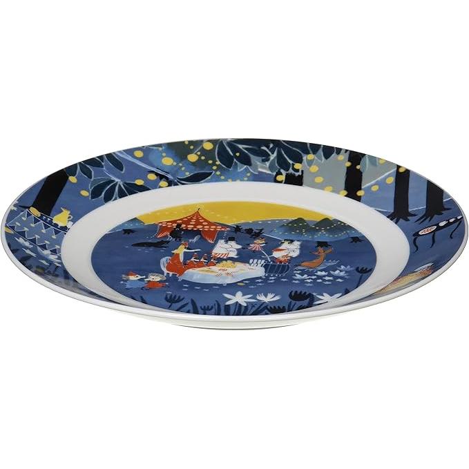 Yamaka Shoten MOOMIN "Luonto" Plate 19.5cm Party Design