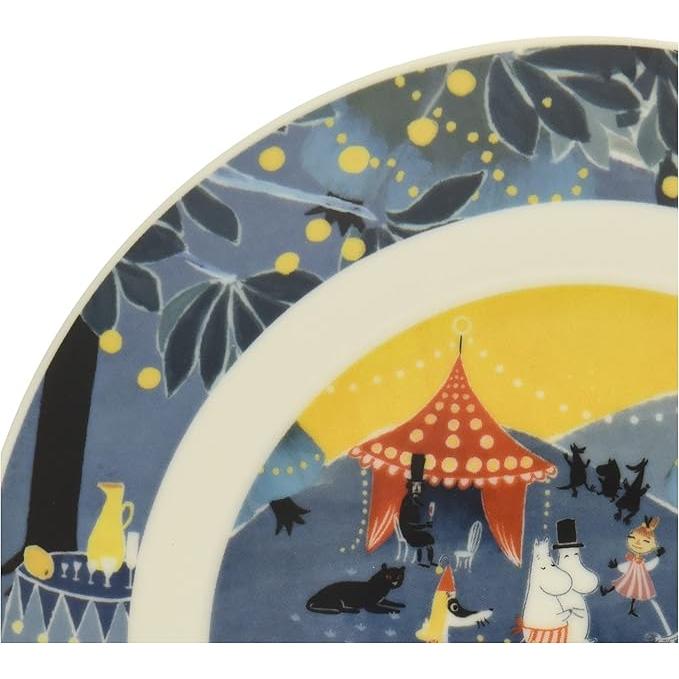 Yamaka Shoten MOOMIN "Luonto" Plate 19.5cm Party Design