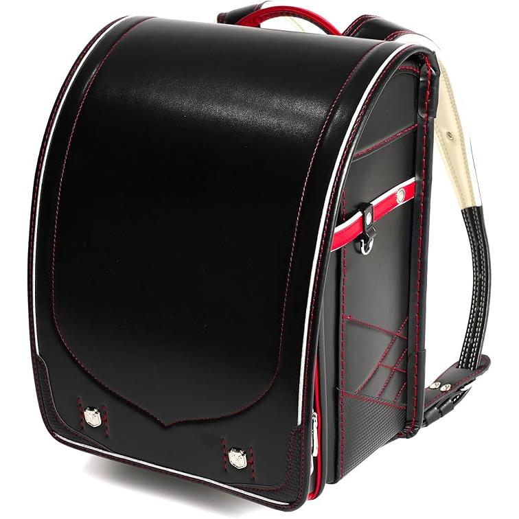 Amant STYLISH CARBON Japanischer Randoseru Schulrucksack für Jungen – 15L, leichtgewichtig