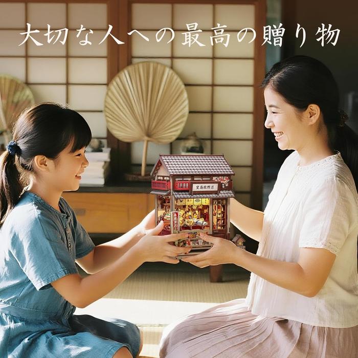 DIY BookNook Series – Japanese Themed 3D Wooden Miniature Kits