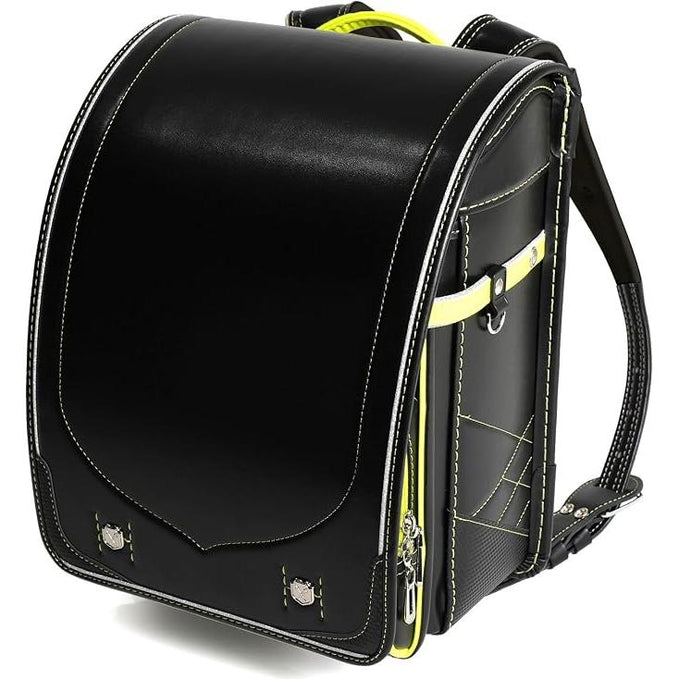 Mochila Escolar Randoseru Amant STYLISH CARBON para Niños – 15L, Ligera