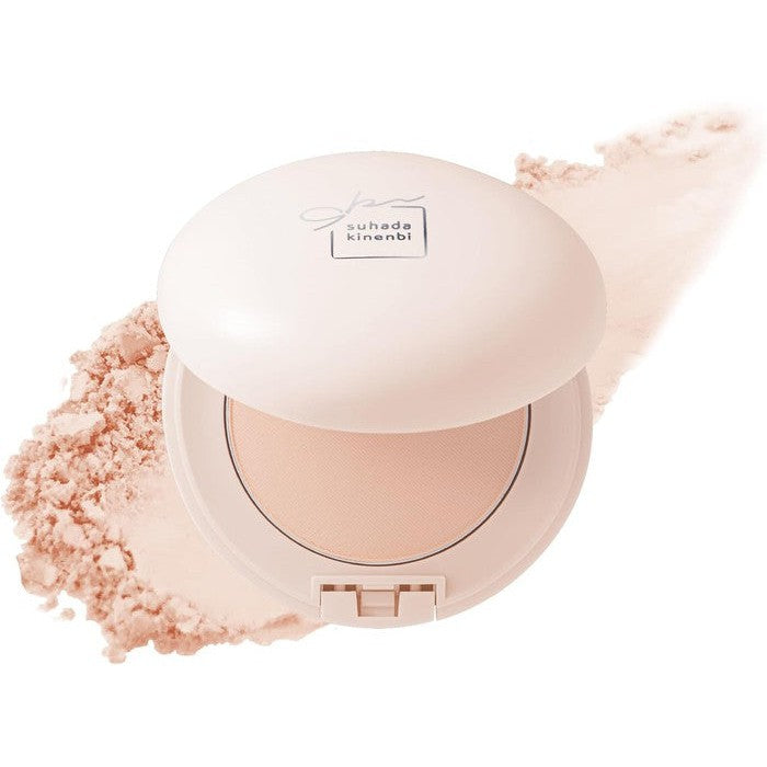 Suhada Kinenbi - Mattifying Serum Powder for All Skin Types (Color: 01 Nude Beige) 10g [Alcohol-Free]