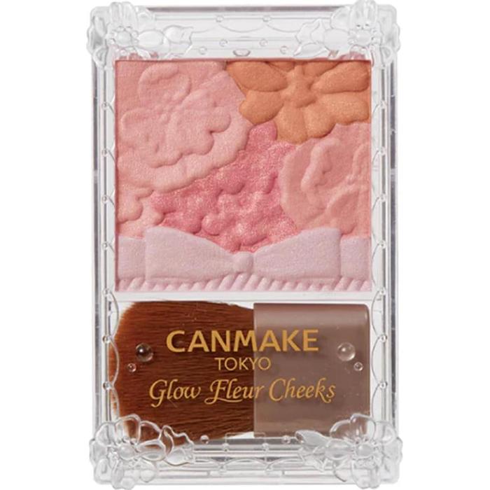 CANMAKE Glow Fleur Cheeks – Luminous Powder Blush Palette
